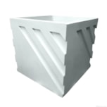 Forma Gesso Vaso Risco 30X30CM - foto 3