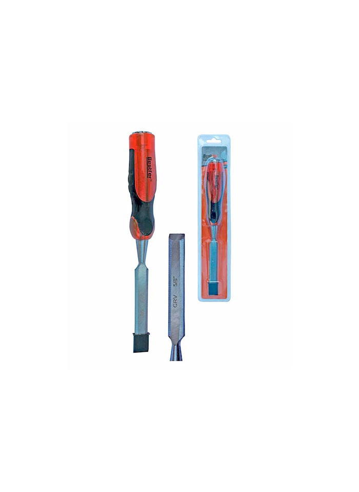 Formão Chanfrado com Cabo PVC 5/8