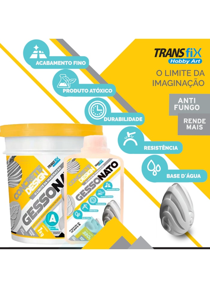 Gessonato Hobby Art - Kit 1,33KG