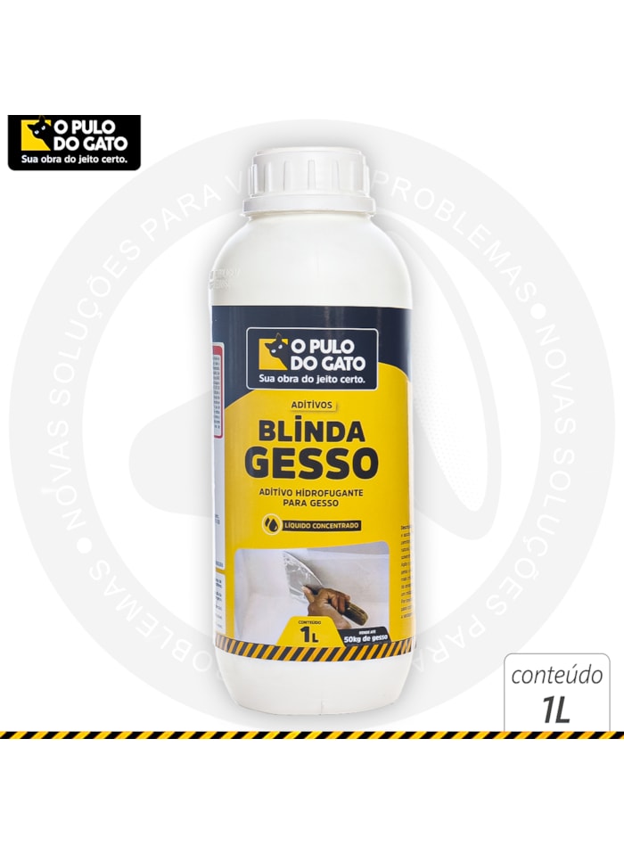 Hidrofugante Blinda Gesso 1L - Pulo do Gato