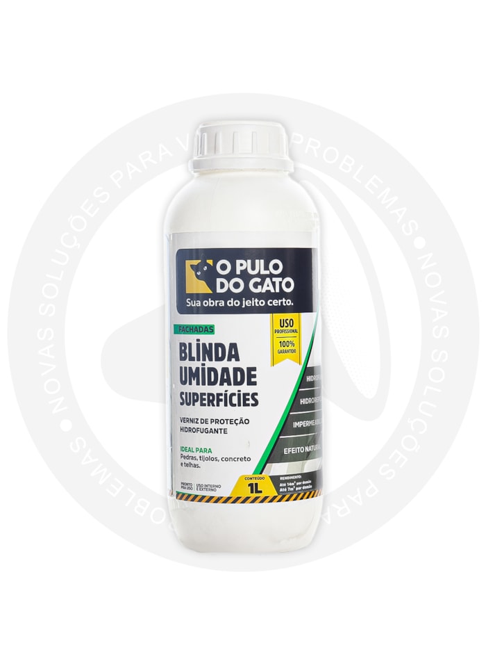 Hidrofugante Blinda Umidade Superfícies 1L - Pulo do Gato
