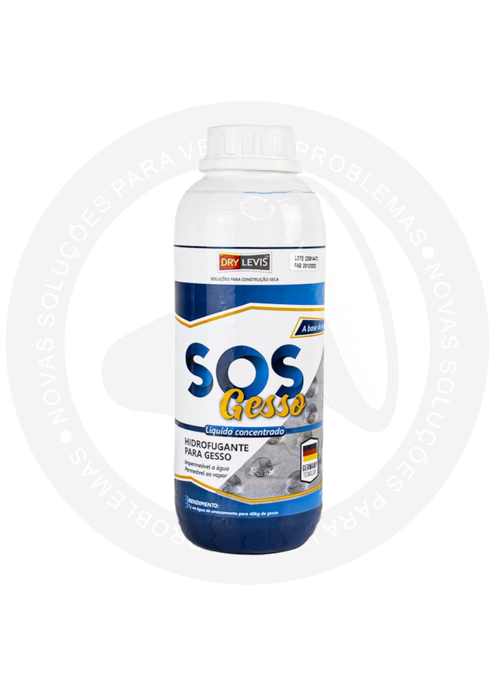 Hidrofugante para Gesso - Sos Gesso 1litro