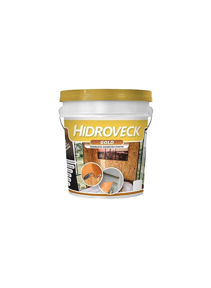 Hidroveck Gold Membrana Hidrofugante Flexível 24KG