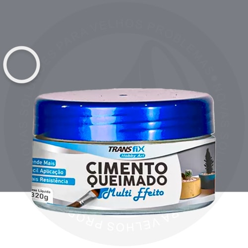 Hobby Art Cimento Queimado Multi Efeitos 320G Dark Grey