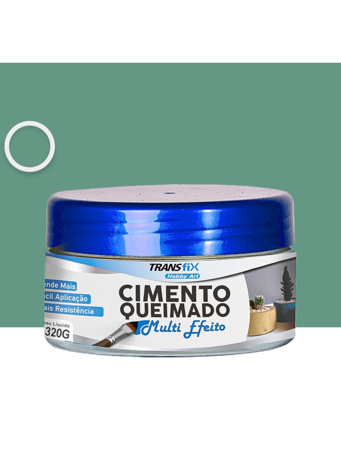 Hobby Art Cimento Queimado Multi Efeitos 320G Pistache