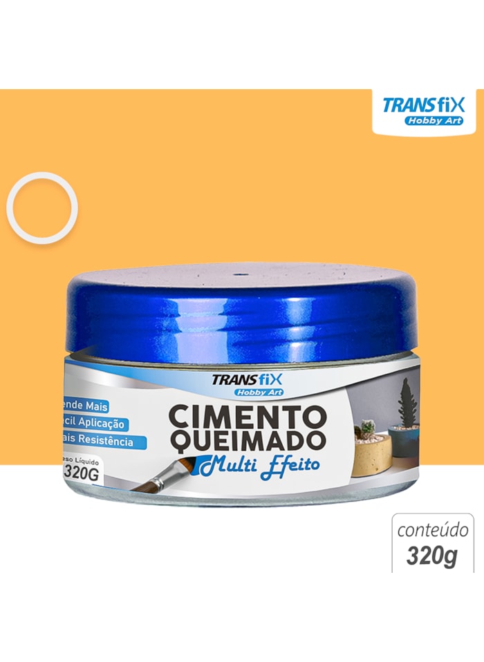 Hobby Art Cimento Queimado Multi Efeitos 320G Polen