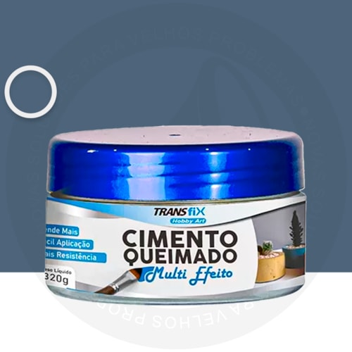 Hobby Art Cimento Queimado Multi Efeitos 320G Safira