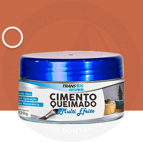 Hobby Art Cimento Queimado Multi Efeitos 320G Terracota