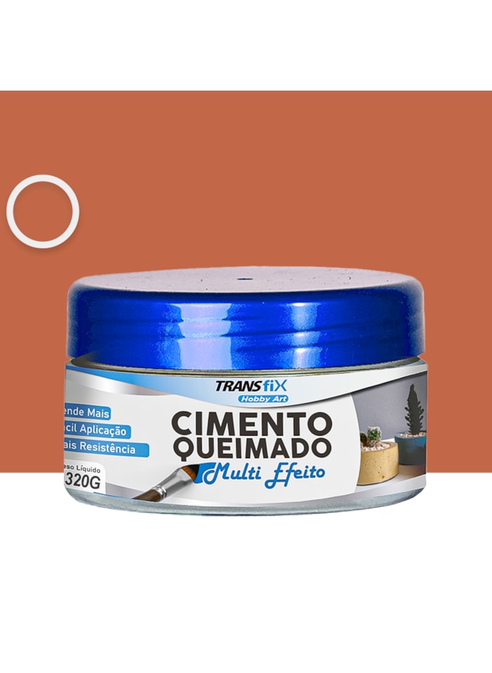 Hobby Art Cimento Queimado Multi Efeitos 320G Terracota