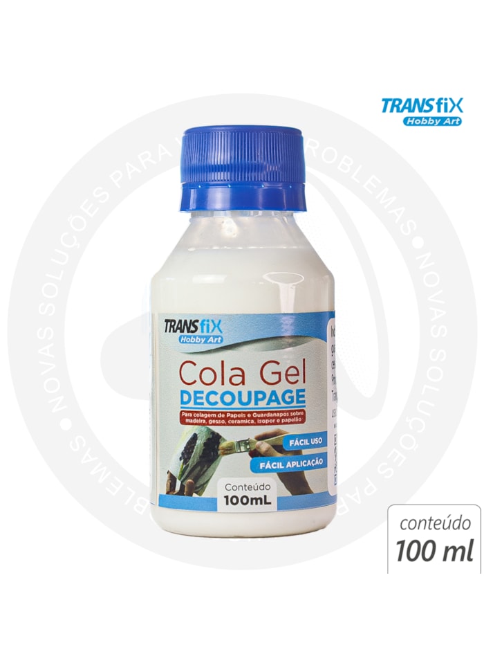 Hobby Art Cola Gel Decoupage para Papel 100ML