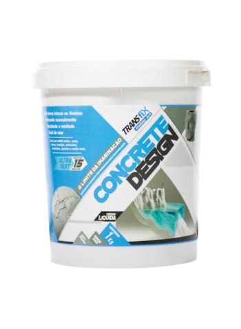 Hobby Art Concrete Design, 1KG Cinza - Fácil aplicação, Secagem rápida