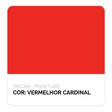 Hobby Art Decora Pinta Tudo 120ML Vermelho Cardinal