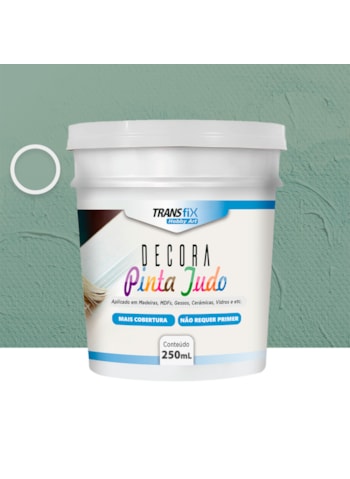 Hobby Art Decora Pinta Tudo, 250ML Acqua Marina - Fácil Limpeza, Secagem Rápida