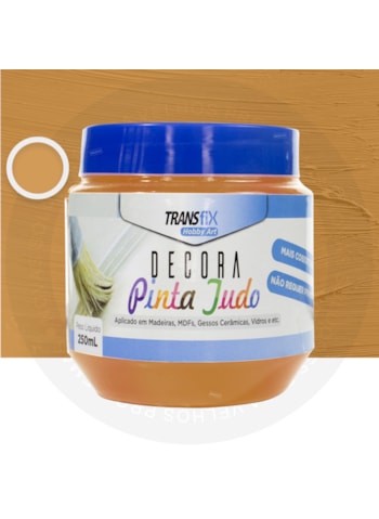 Hobby Art Decora Pinta Tudo, 250ML Sunshine - Fácil Limpeza, Secagem Rápida