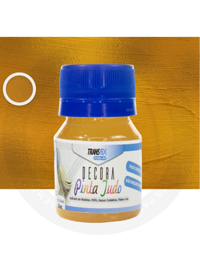 Hobby Art Decora Pinta Tudo 30ML Metalizado Dourado