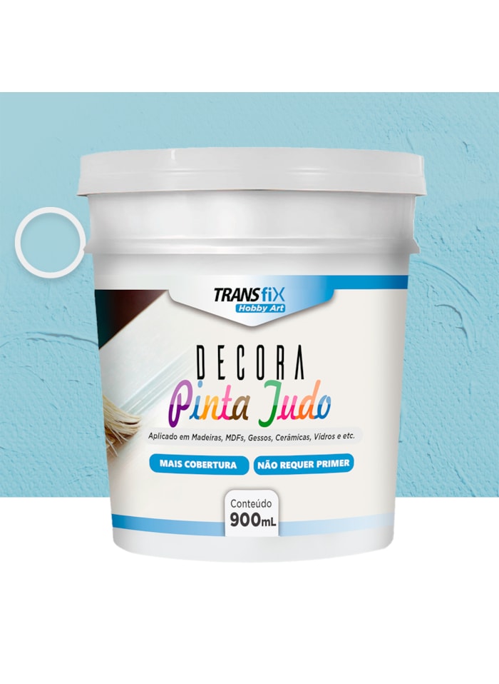 Hobby Art Decora Pinta Tudo, 900ML Larimar - Fácil Limpeza, Secagem Rápida