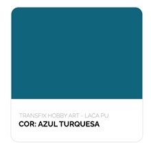 Hobby Art Laca PU Color Protetor de Digitais 250ML Azul Turquesa