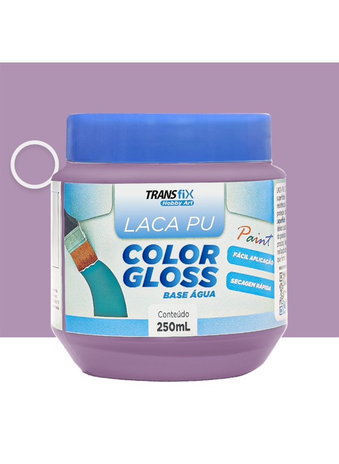 Hobby Art Laca PU Color Protetor de Digitais 250ML Lilás
