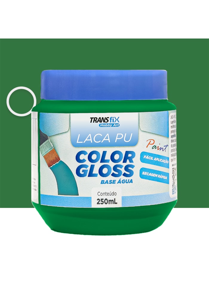 Hobby Art Laca PU Color Protetor de Digitais 250ML Verde Aspargo