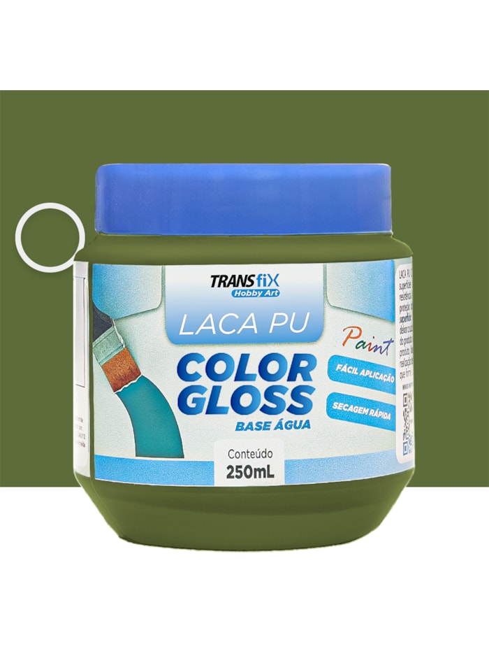 Hobby Art Laca PU Color Protetor de Digitais 250ML Verde Hortaliça