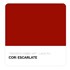 Hobby Art Laca PU Color Protetor de Digitais 250ML Vermelho Escarlate