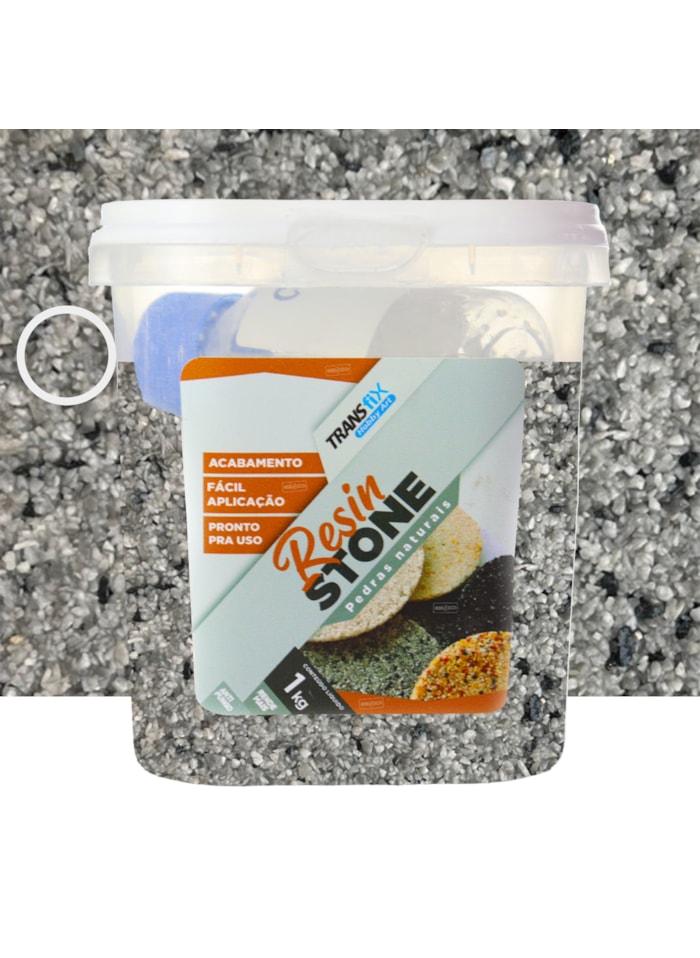 Hobby Art Pedras Naturais C/ Endurecedor Resin Stone 1,080kg São Paulo