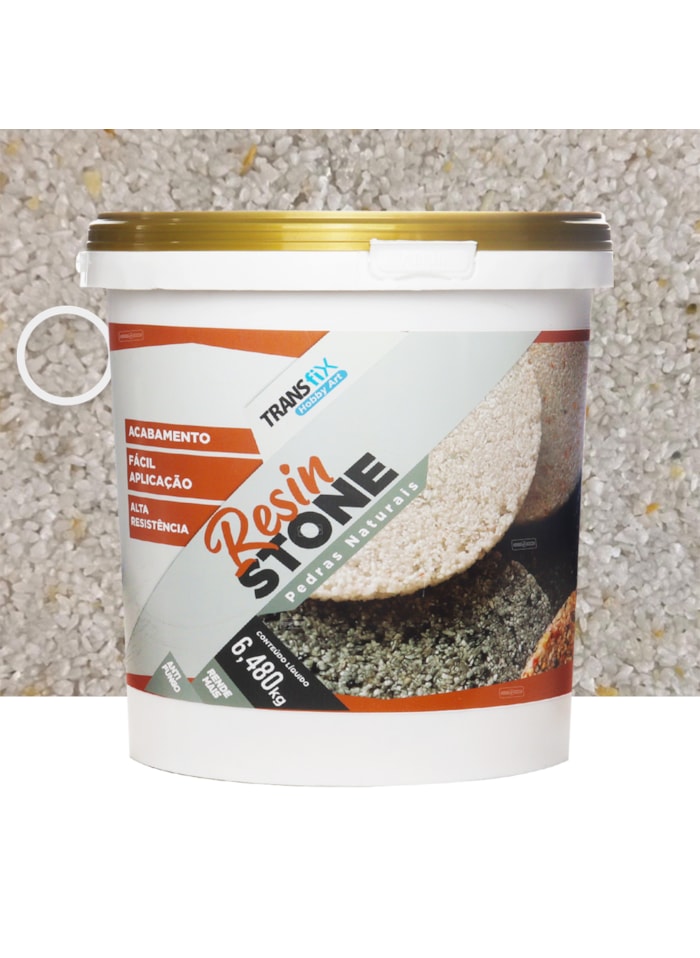 Hobby Art Pedras Naturais C/ Endurecedor Resin Stone 6,480kg Natal
