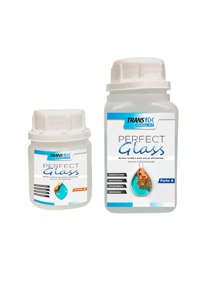 Hobby Art Perfect Glass Baixa Espessura e Baixa Viscosidade 1,5KG