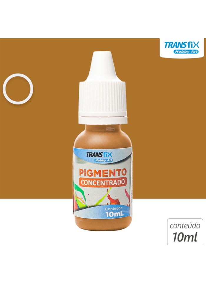 Hobby Art Pigmento Concentrado 10ML Amarelo Óxido