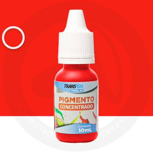 Hobby Art Pigmento Concentrado 10ML Vermelho