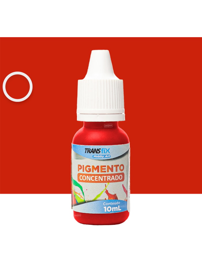 Hobby Art Pigmento Concentrado 10ML Vermelho Óxido
