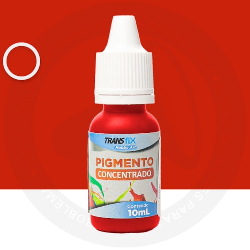 Hobby Art Pigmento Concentrado 10ML Vermelho Óxido