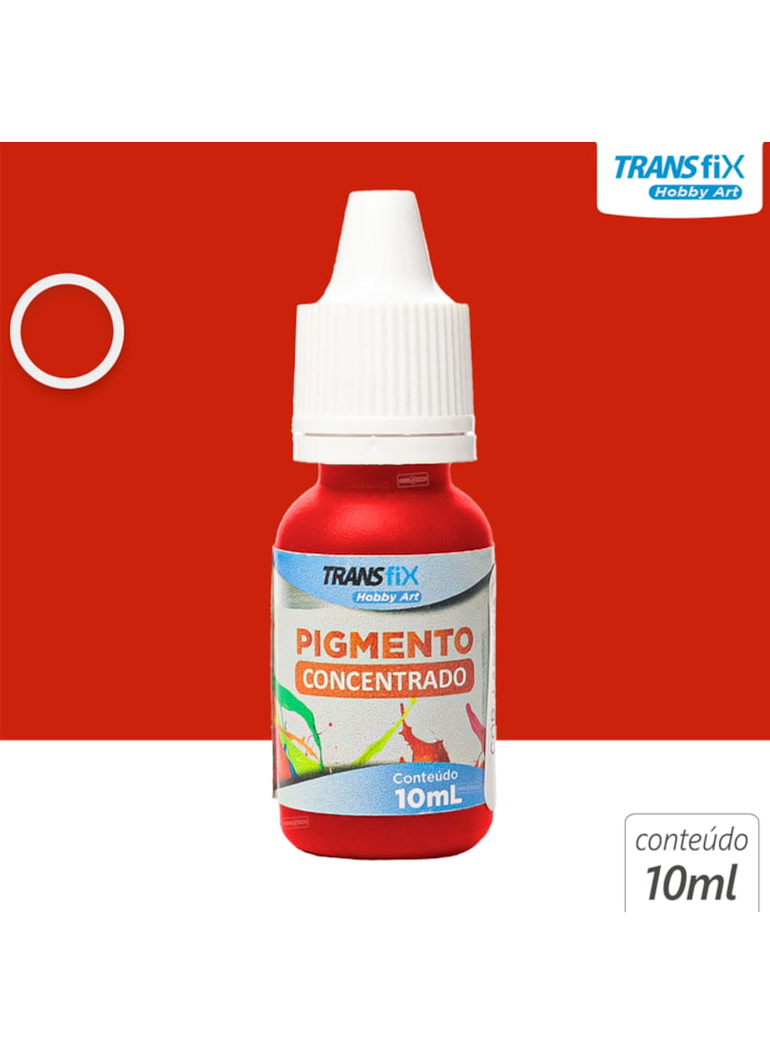 Hobby Art Pigmento Concentrado 10ML Vermelho Óxido