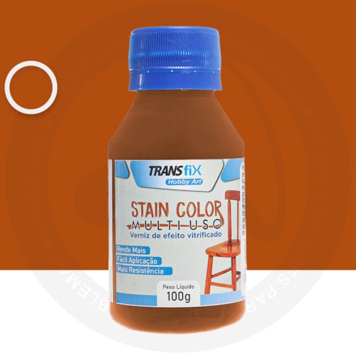 Hobby Art Stain Color Verniz de Efeito Vitrificado 100ML Bronze