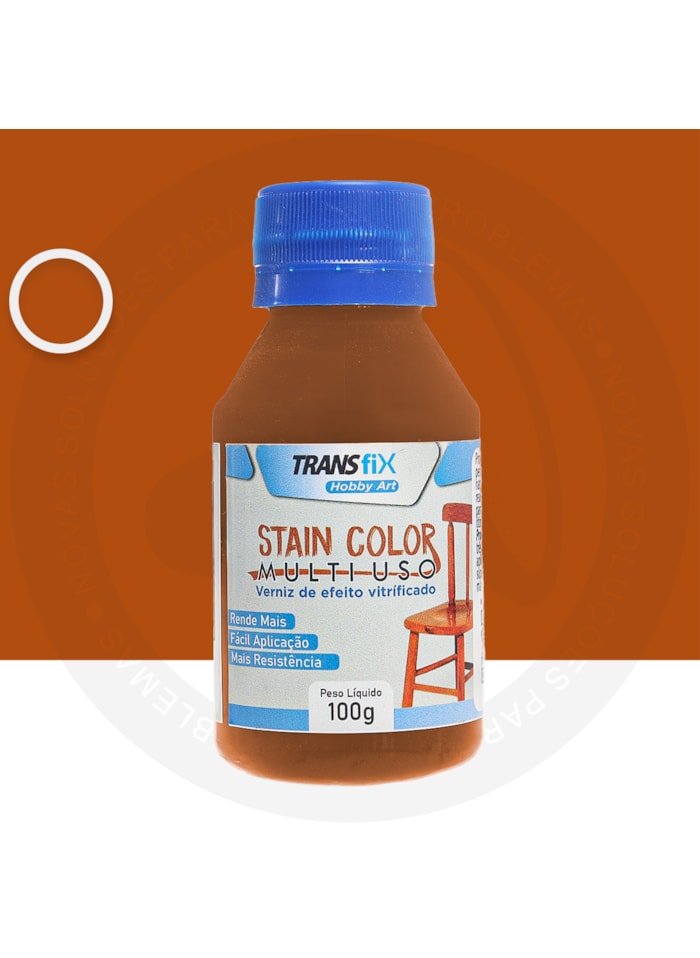 Hobby Art Stain Color Verniz de Efeito Vitrificado 100ML Bronze
