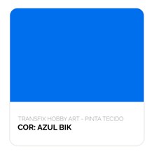 Hobby Art Tinta para Tecido 250ML Azul Bik