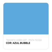 Hobby Art Tinta para Tecido 250ML Azul Bubble