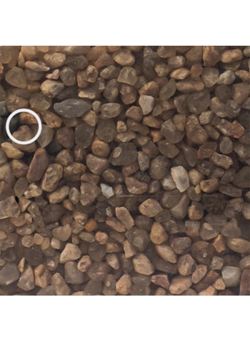 Hold Stone Garden Color Stone - Revestimento de Pedras Naturais para Pisos 2KG Rutilo