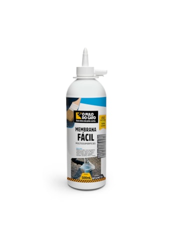 Impermeabilizante Incolor Membrana Fácil para Pequenos Reparos 500ML - Pulo do Gato