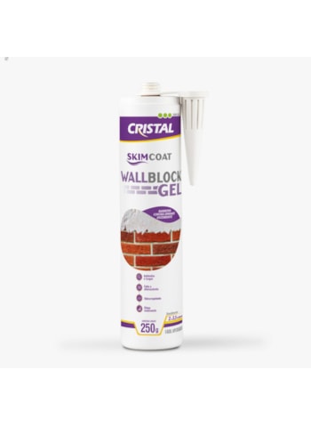 Impermeabilizante Injetável Skin Coat Wall Block Gel 250G Cristal