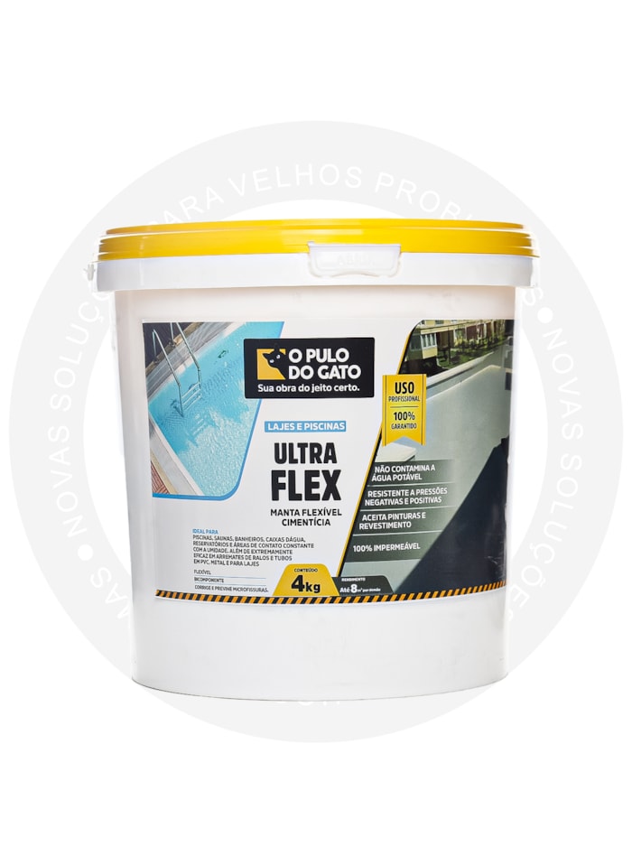 Impermeabilizante Ultra Flex 4KG - Pulo do Gato