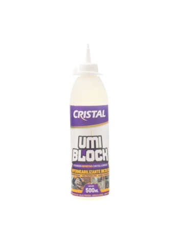 Impermeabilizante Umi Block Cristal, 500ML  Incolor - Pequenos Reparos, Pronto Para Uso