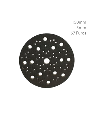 Interface de Espuma 6” / 150mm 5mm 67 Furos Mirka