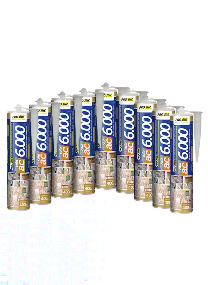 Kit 10x Cola Extra Forte AC6000 400G