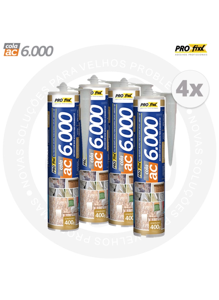 Kit 4x Cola Extra Forte AC6000 400G