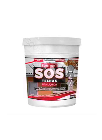 KIT 5x Fita Multiuso Líquida para Telhados SOS Telhas 900ml