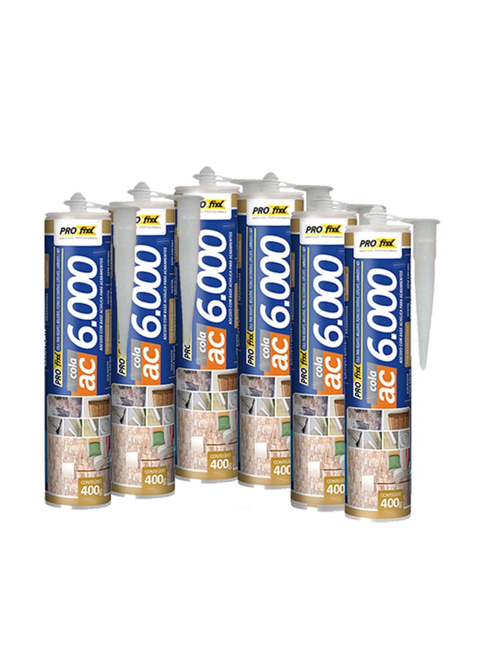 Kit 6x Cola Extra Forte AC6000 400G