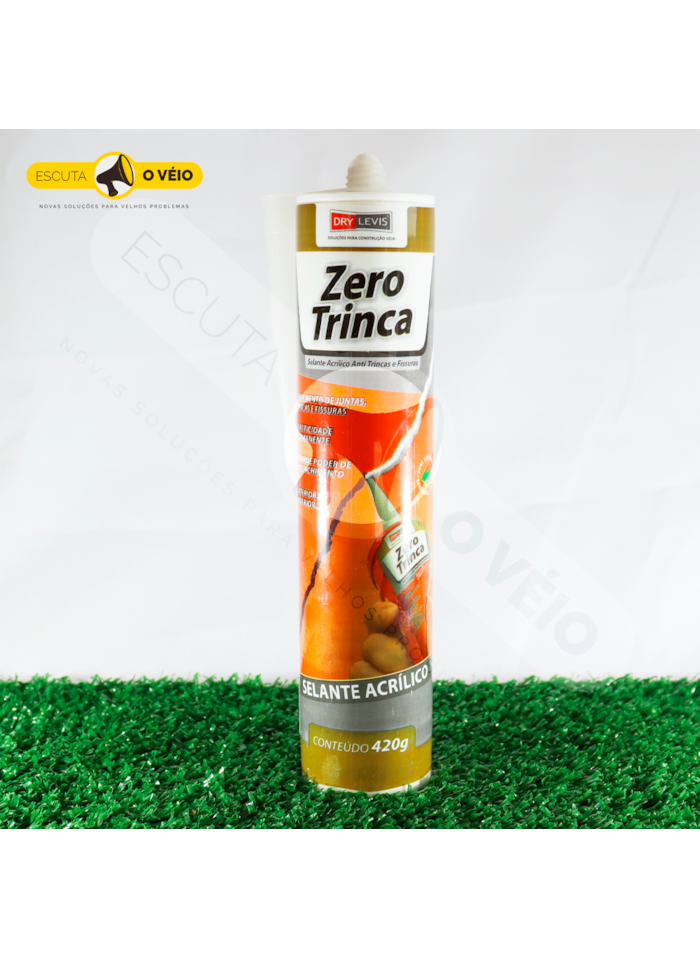 Kit 6x Selante Acrílico Para Trincas E Fissuras Zero Trinca 420g