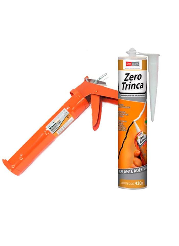 KIT Aplicador de Silicone Bestfer + Zero Trinca 420G