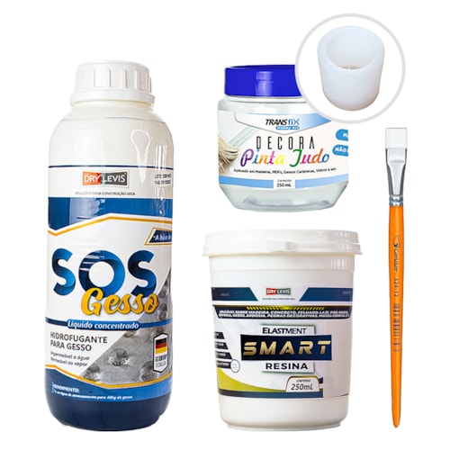 Kit Artesanato Gesso Clássico